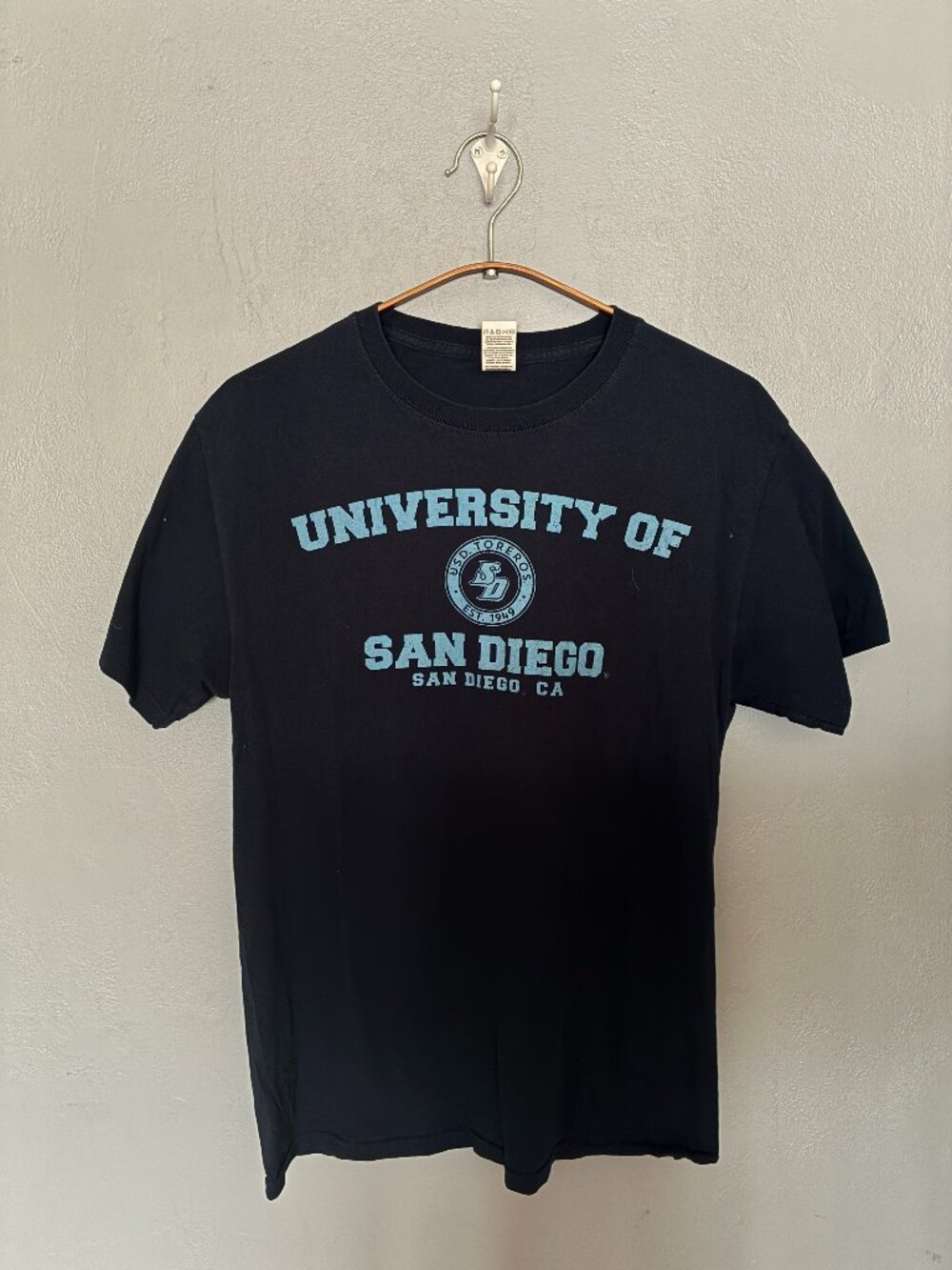 Vintage University of San Diego Tee Sz. S